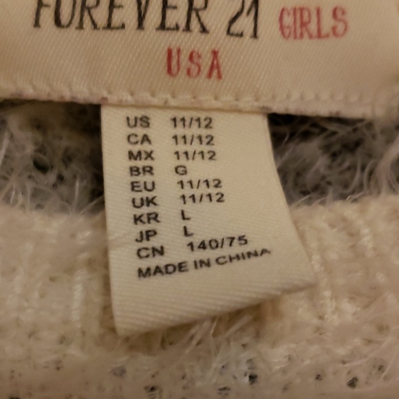 FOREVER 21 GIRLS POLKA DOTS TOP SIZE 11/12 - Picture 4 of 8